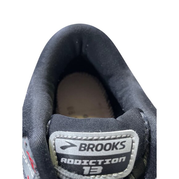 Brooks Addiction 13 Mens Gray & Red Running Shoes Sneakers Size 9.5W SKU 8600 - Picture 15 of 16